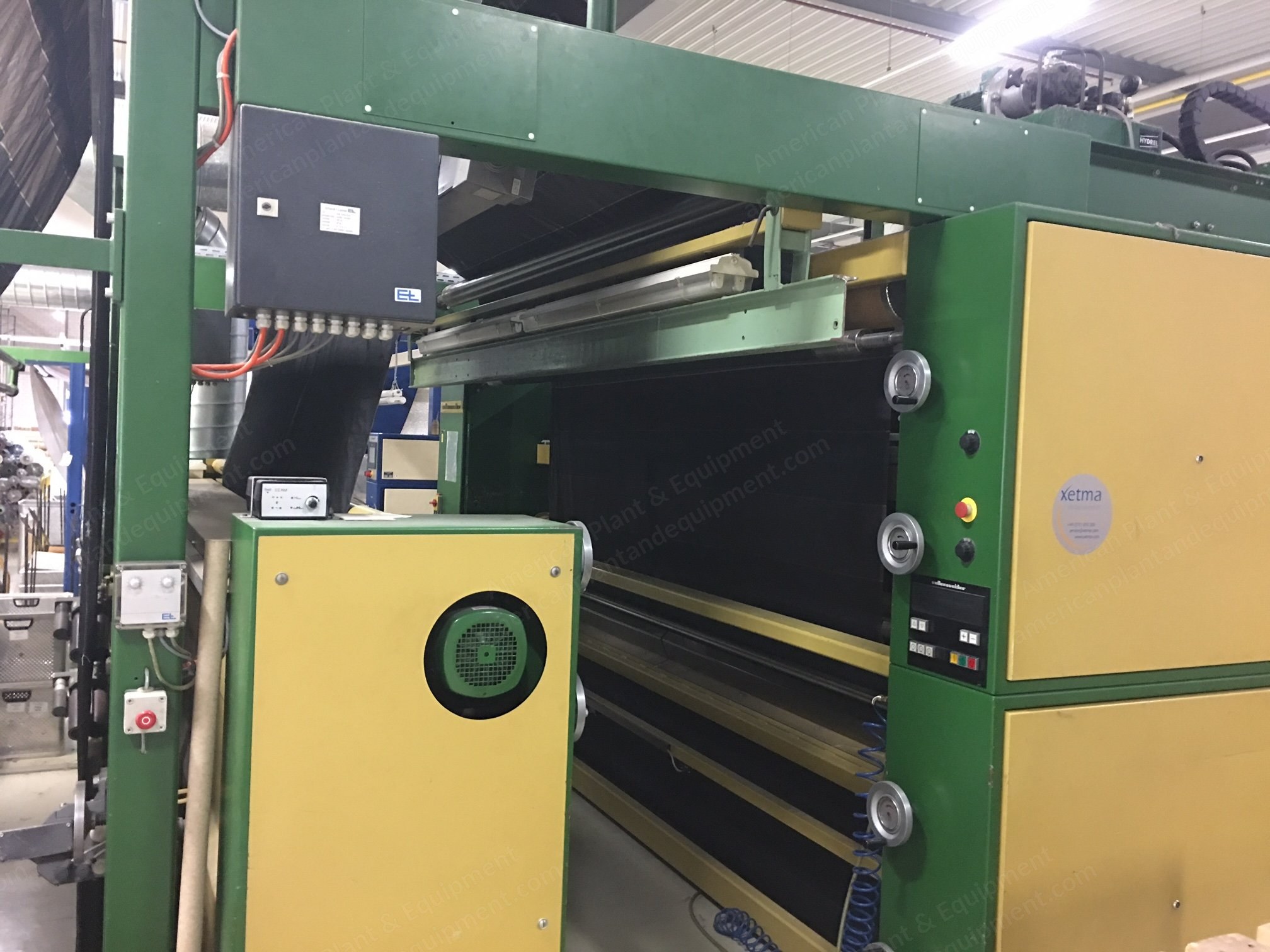 Xetma Vollenweider, Super Duplo PMD-VN, 1991, Shearing Machine, 3100mm Working Width, 3300mm Knife Width