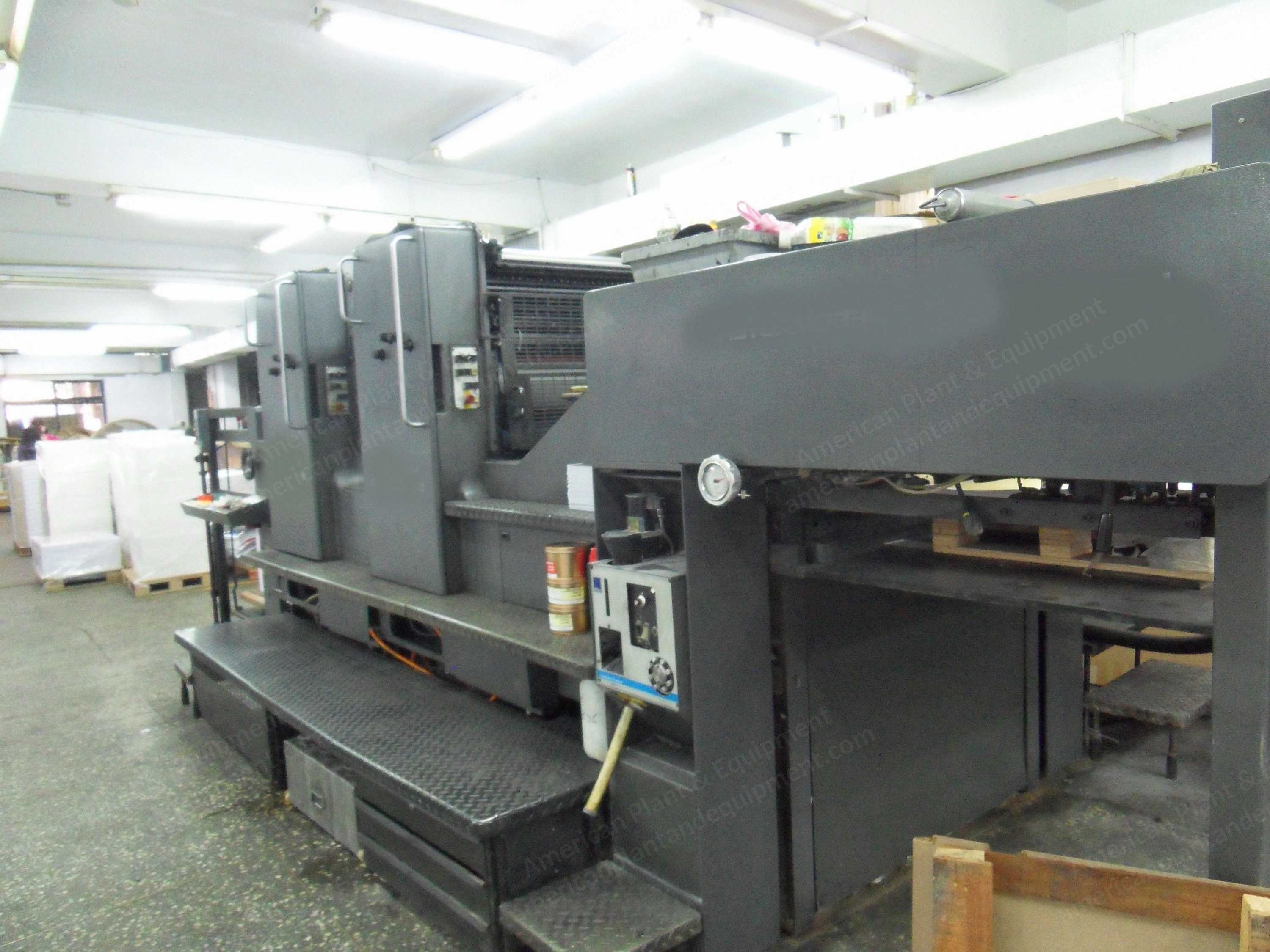 Heidelberg, SM102-ZP, 1993, 2 Colors, 720x1020mm, 12000 Sheets/Hour