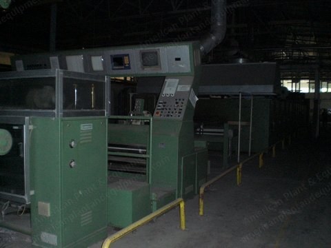 Babcock, Ram Tenter, 1997, 1800mm, 7 Chambers, Gas Heated, Mahlo Foulard