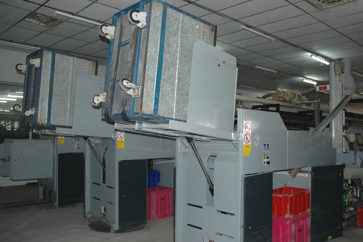 Savio, Orion DX, 2002, 56 Spindles, Loepfe TK940 H Yarn Clearer