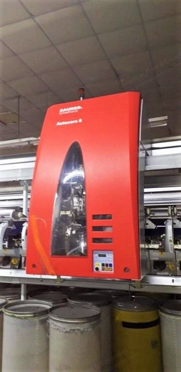 Oerlikon, ACO 8, 2016, Open End Spinning Machine, 408 Rotors, 34mm Rotor Diameter, 2 Doffing Robots