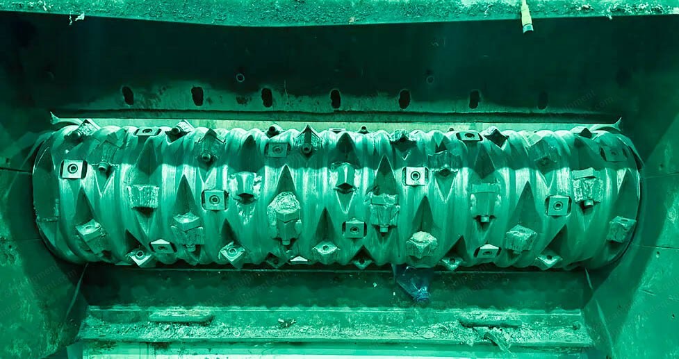 Vecoplan, RG 52/150 SPK FF, 2005, Single Shaft Shredder, 150 kW, 51x48 in Chamber