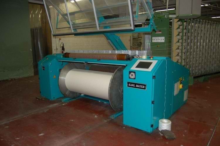 Karl Mayer, ZMSP1800, 2007, Working Width 1600mm, 17 Warp Beams, Benninger V-Creel, 998 Spindles