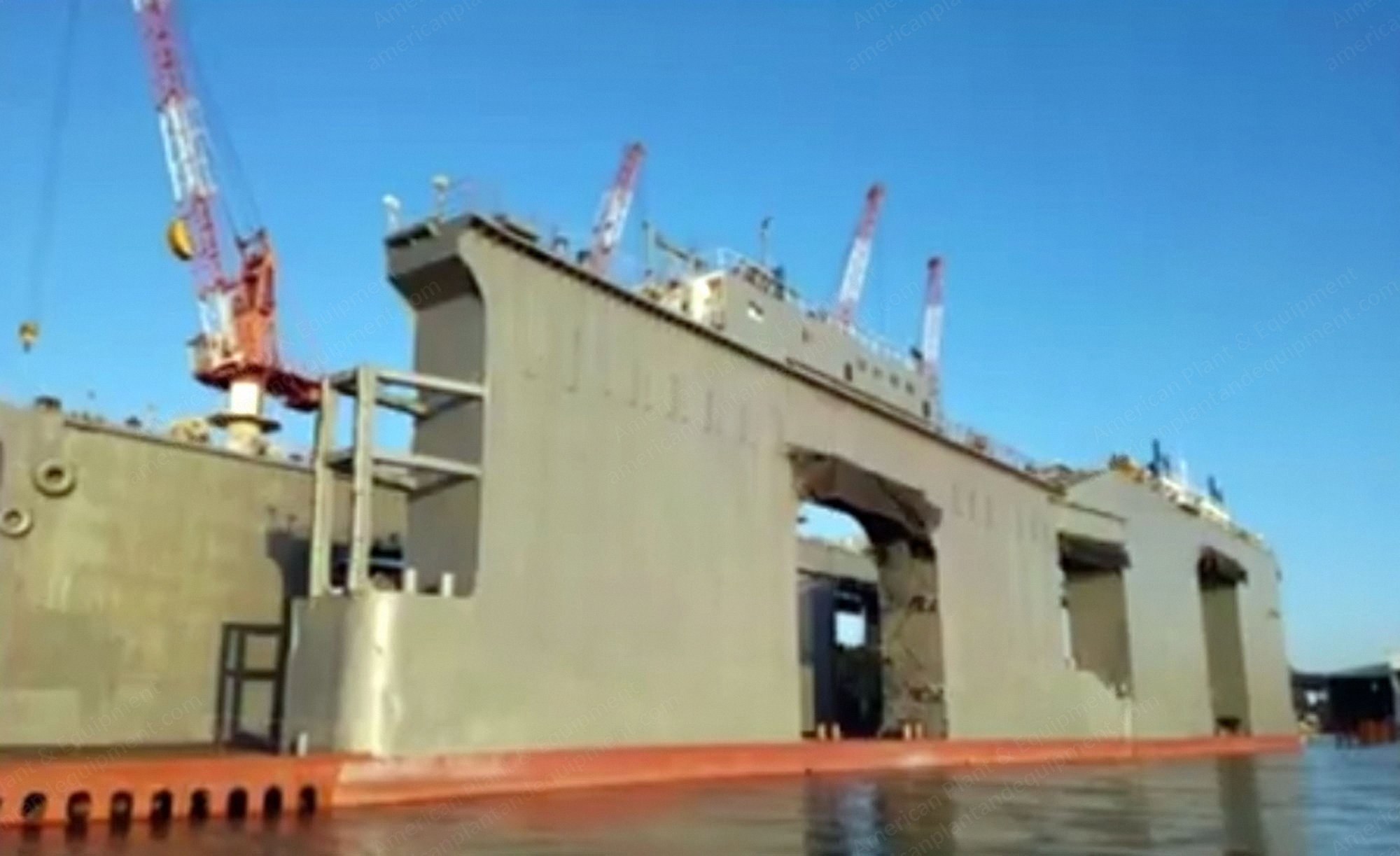 TLC Floating Dock, 1986, 10,000 Ton Lifting Capacity, 122m LOA, Rebuilt 2008