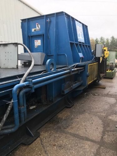 Two Ram Horizontal Baler, 200 HP, 13" Main Ram, 72x96" Feed Opening
