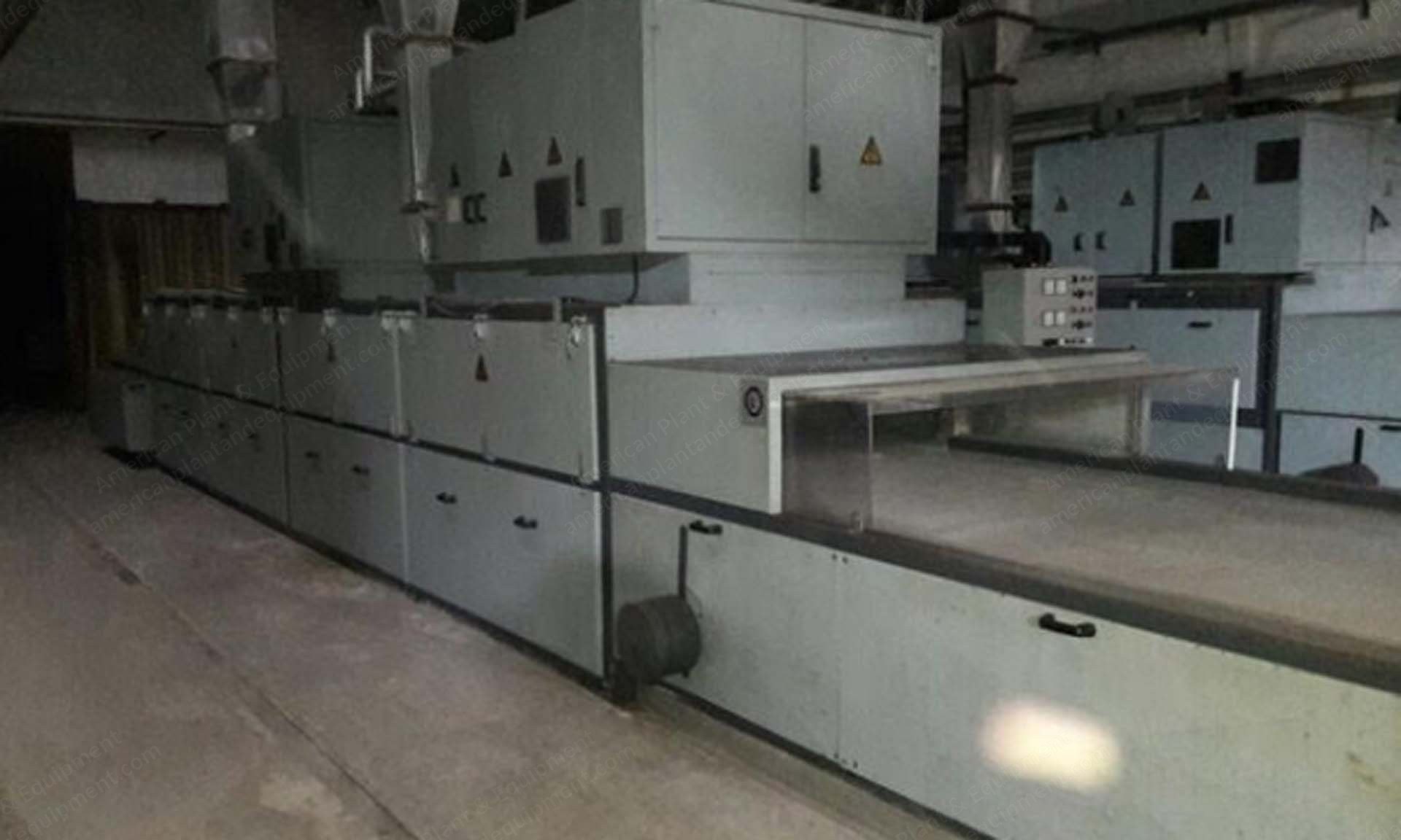 Stalam, HF 130 kW, Radio Frequency Dryer, 1550mm Conveyor Width, 14000mm Conveyor Length