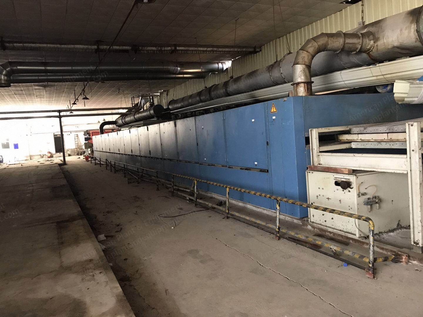 Monforts Stenter, 2001, Working Width 2600mm, 8 Chambers, Oil Heated