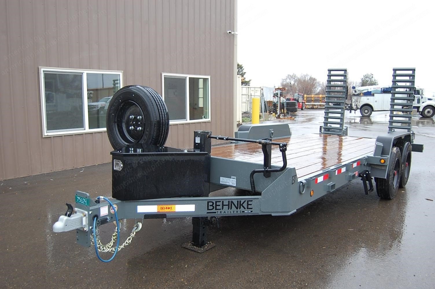 Behnke, CBCT2020E-S-10K, Utility Ramp Equipment Trailer, 2025, 20,000 lb GVWR