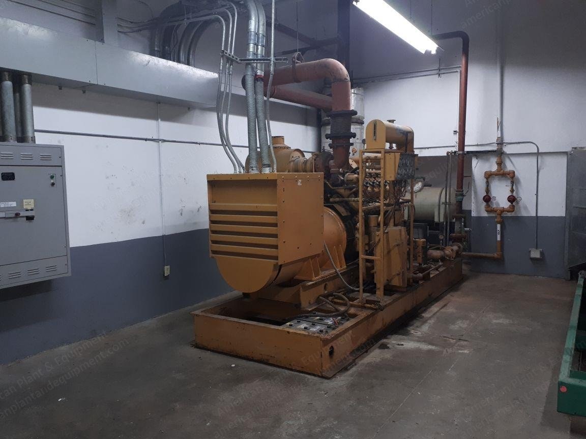 Caterpillar, 3412SI, LPG Fired Generator, 470 kW, 460V
