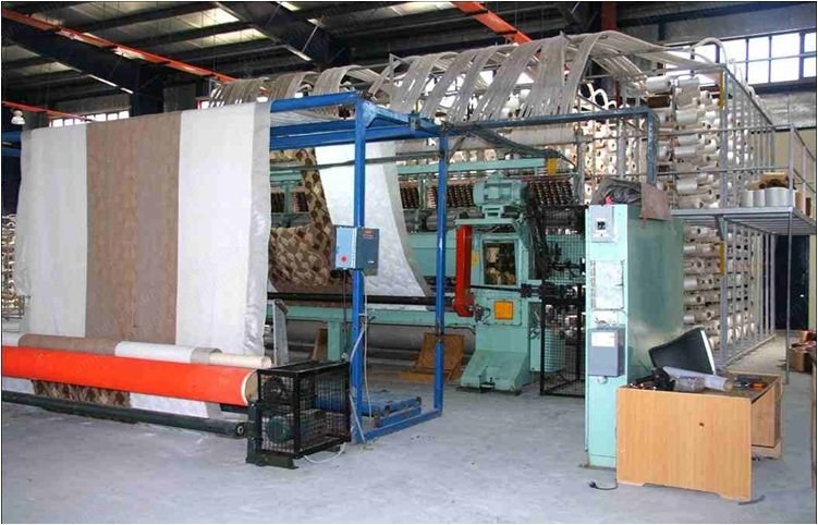Carpet Tufting Plant, 1984, Multiple Gauge Tufting Machines, Latex Backing Line, Diesel Gensets & Compressor