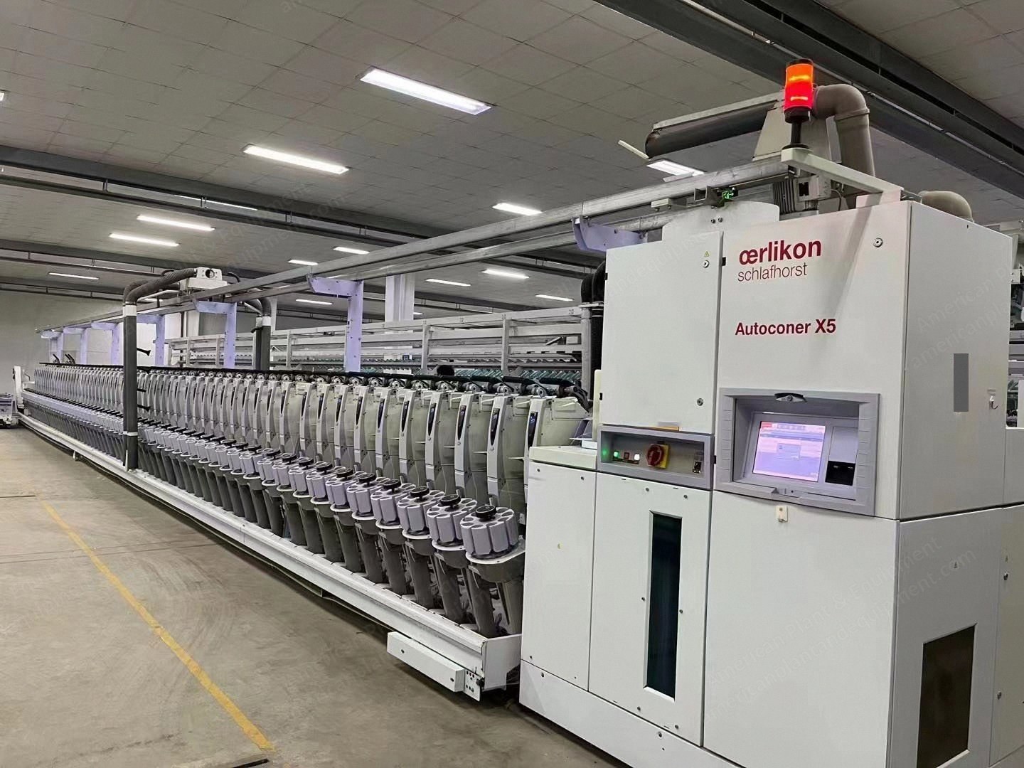 Schlafhorst, X5, 2013, 60 Spindles, Magazine Type, DZ3 Splicer