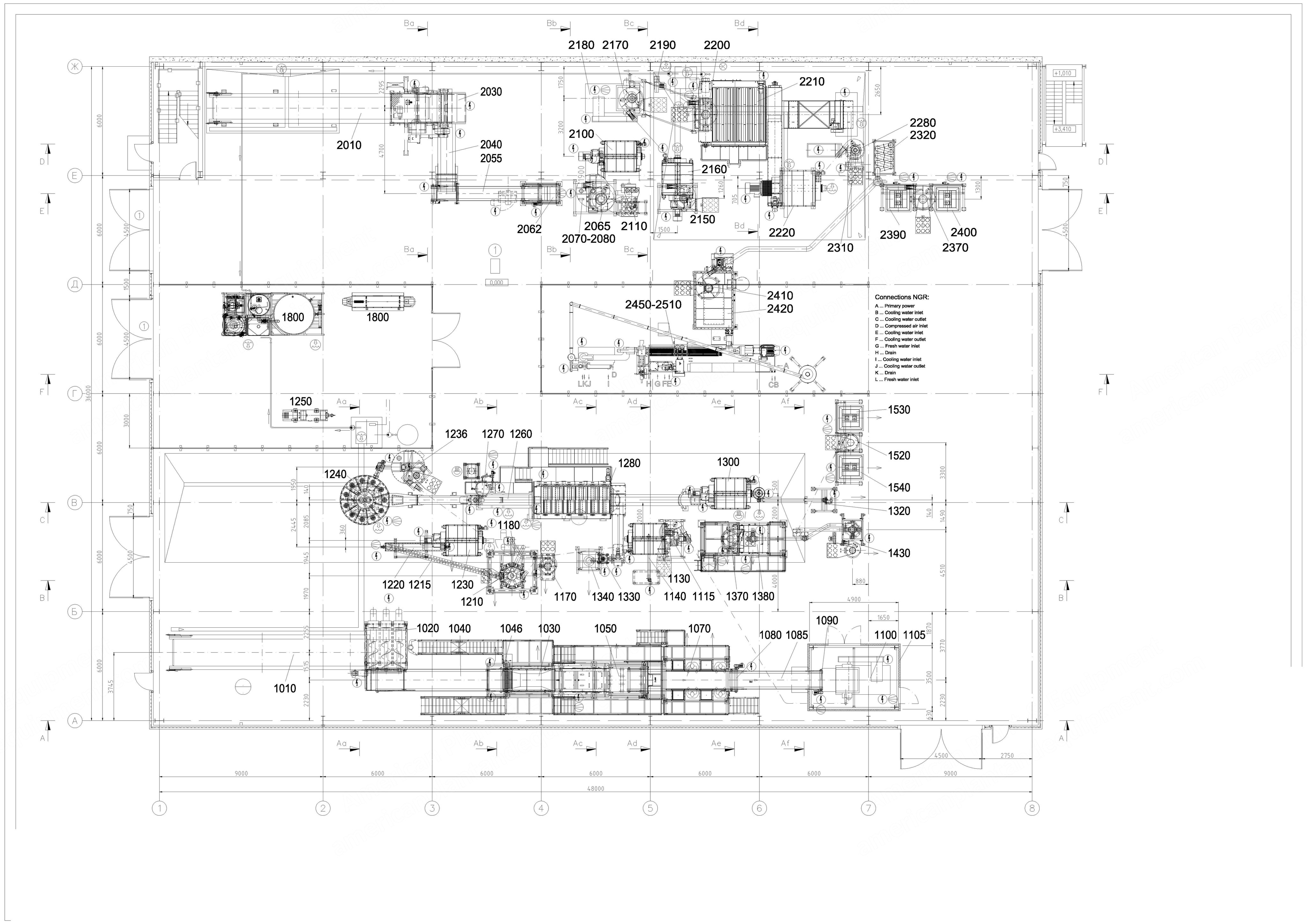 B+B Anlagenbau, PET Recycling Line, 2012, 1300 kg/hr Capacity, Unused