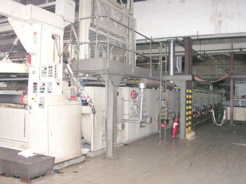 Bruckner, 1995, 2000mm Working Width, 8 Chambers, Gas Heated, Vertical Chain