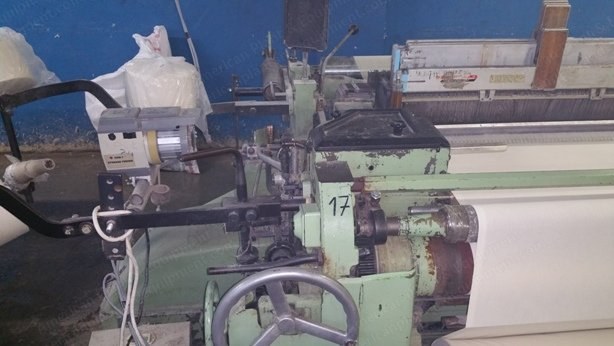 Sulzer, TW11, 1974/1976, Weaving Looms, 3900mm & 3300mm, 1 Color, Eccentric, 6 Shafts