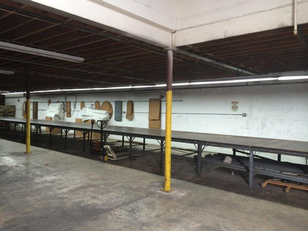 Cutting Tables, 70" Wide, 75' and 100' Long