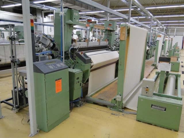 Dornier, Weaving Mill, 2000mm to 2100mm Working Width, Rapier and Air-Jet Looms