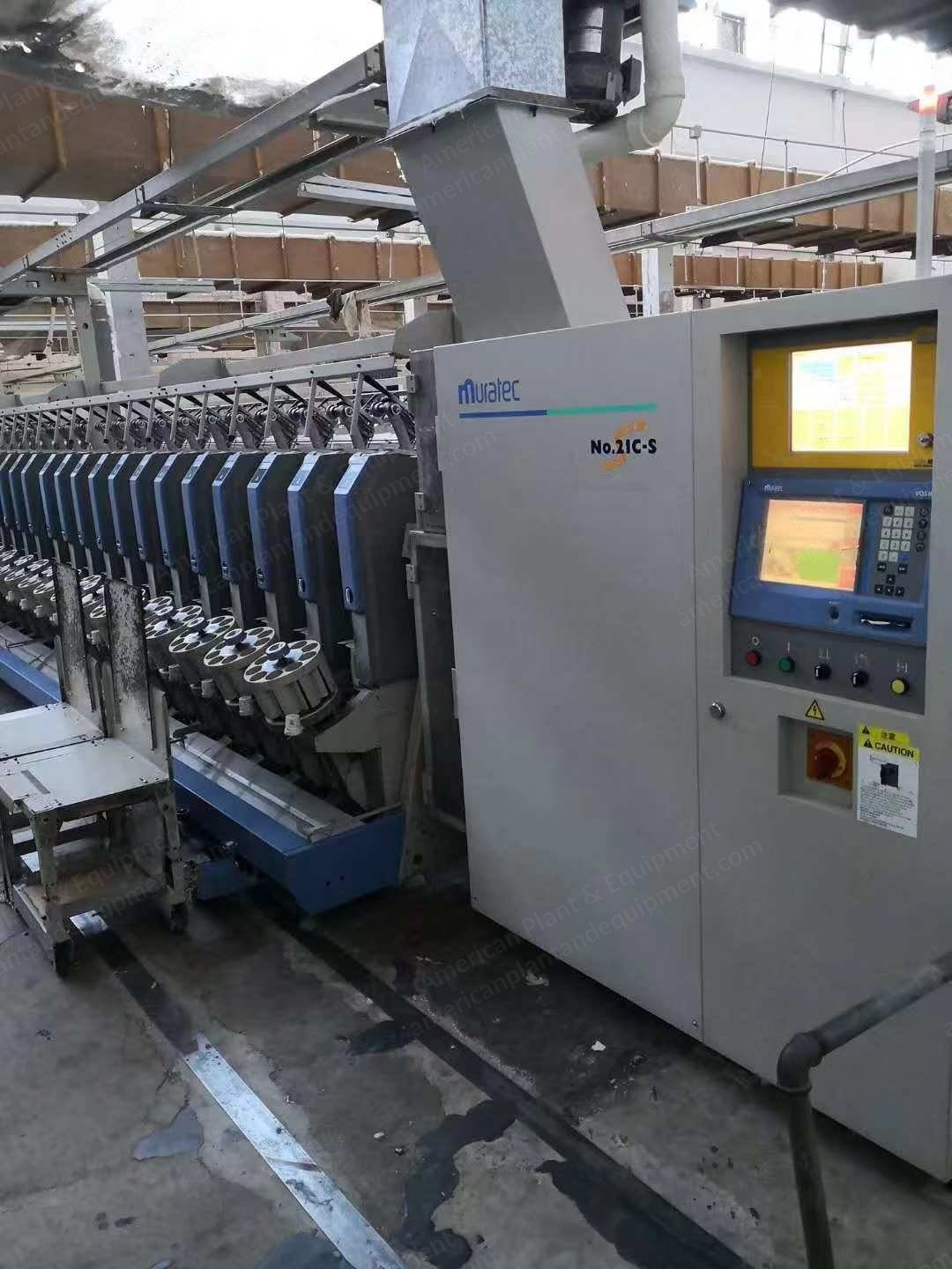 Murata, 21C-S, 2009, Auto Winder, 72 Spindles, Loepfe 930S Cleaner, with Waxing