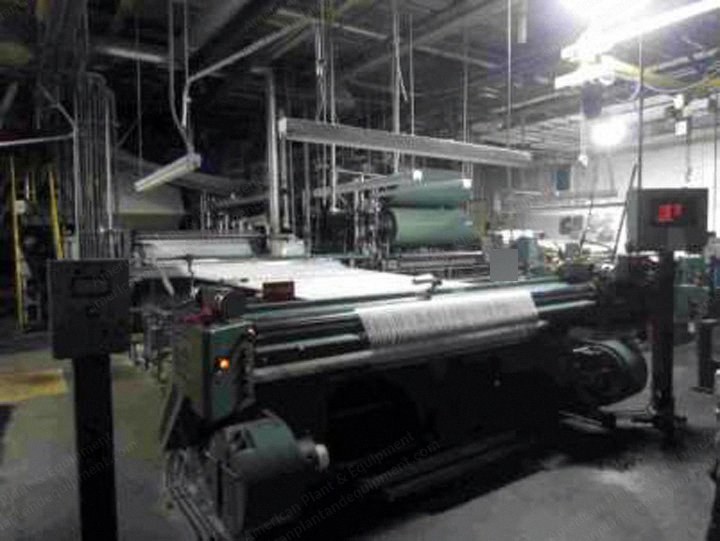 Ira L. Griffin, Filament Yarn Slasher, 1960, 20-Position Creel, 72" Max Beam Width, 19-Can Drying Section