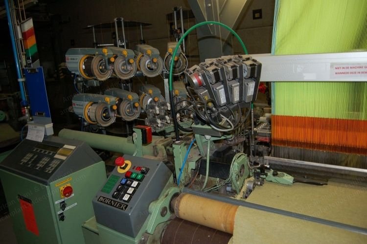Dornier, HTVS, 1996/1997, 1800mm Working Width, 8 Weft Colors, Staubli LX 1600 Jacquard