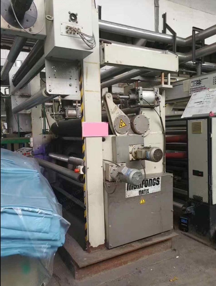 Monfongs Stenter, 2200mm Working Width, 2010, 9 Chambers, Oil Heated
