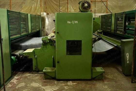 Dilo, Spinnbau Nonwoven Needlepunch Geotextile Line, 1986, 3000mm Working Width, 60 to 500 GSM