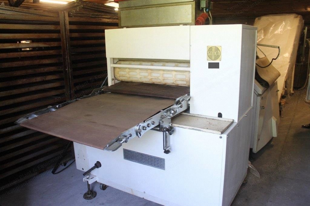 Sollich, KSF 800, 1977, Rotary Forming Line, 800mm Working Width, 17 Rolls, 120 kg/min Capacity