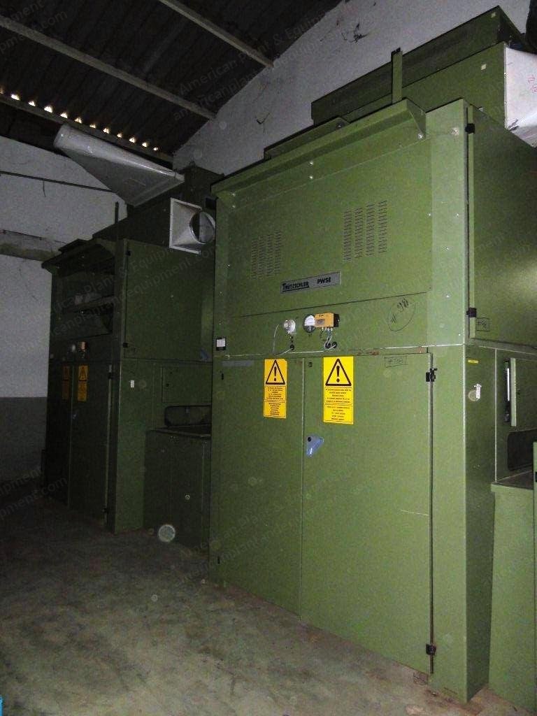 Truetzschler, Tuft Blending Line, 2001, 1600mm Width, 2x PWSE Weighing Bale Openers, 1x FM 1000 Tuft Blender