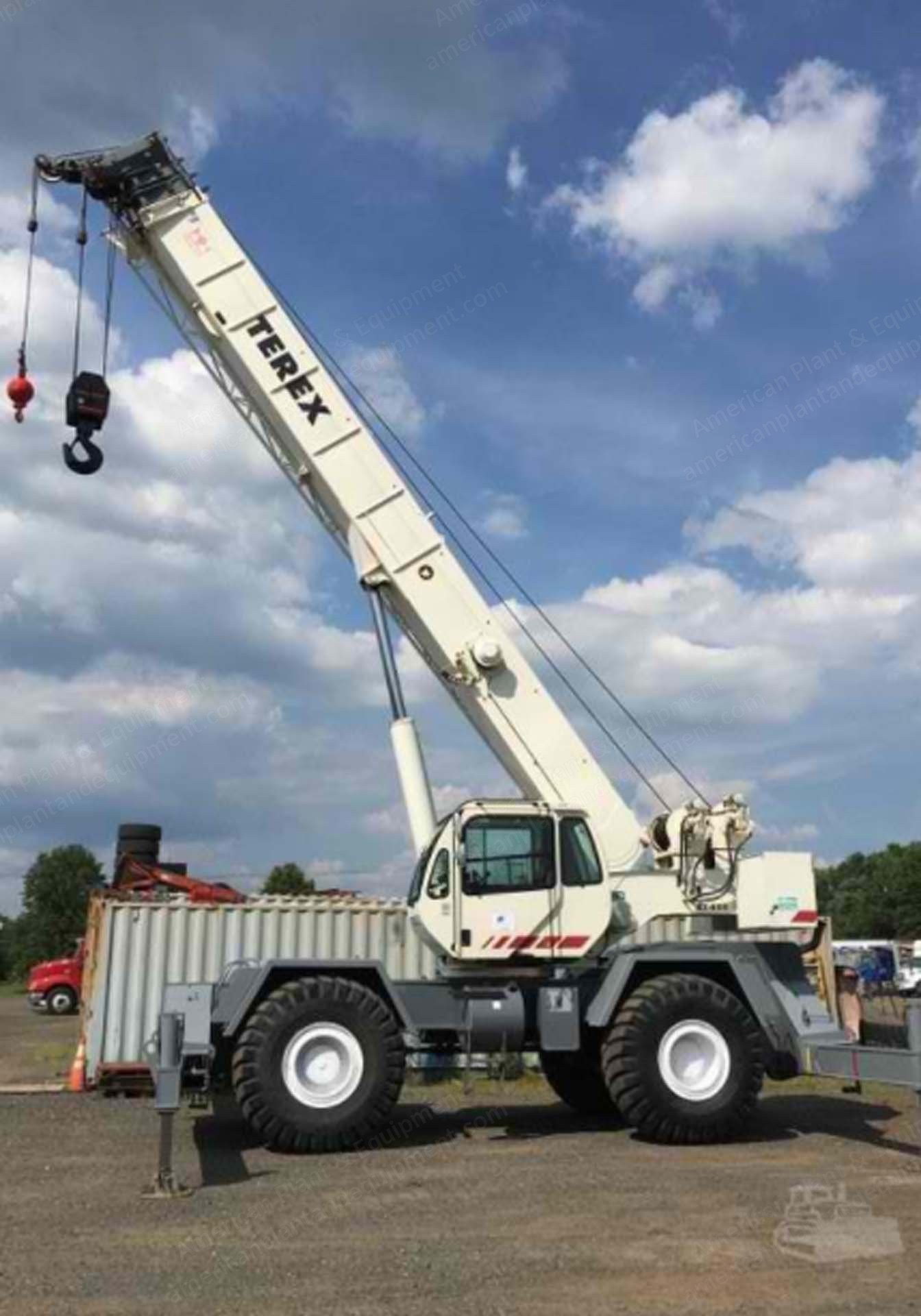 Terex, RT555, 2001, 55 Ton Capacity, 110' Main Boom, 33'-57' Swing Away Jib, Cummins QSB185 Diesel Engine
