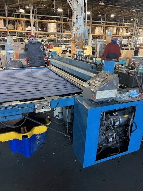 Rosenthal, 7-HHDUBSHTRAAC4CIPH-12, 2004, 84" Sheeter, Shear Slitters, In-Line Hole Punch, One Roll Unwind