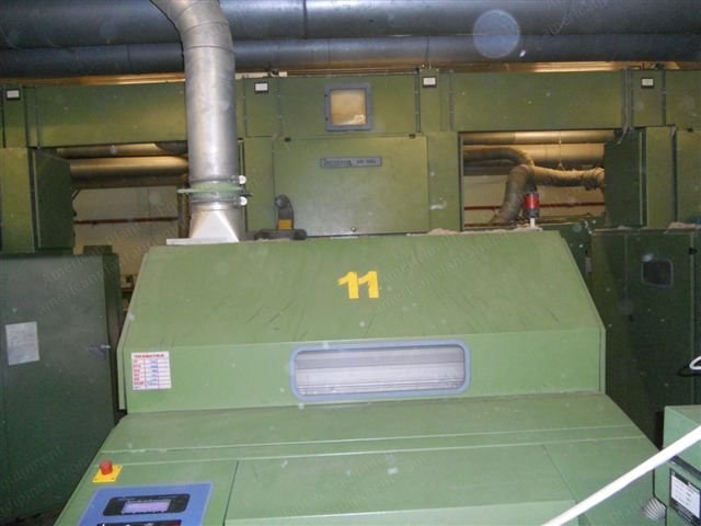 Schlafhorst, SE 11, 2001, Complete Open End Spinning Plant, 12 Autocoro 288 Rotor Spinning Machines, Trutzschler Blowroom and Carding