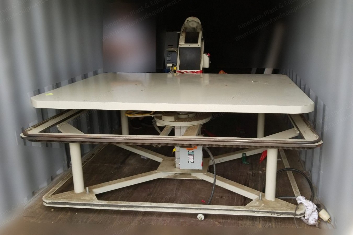 James Cash, 100 SNMVHS, Tape Edge Machine, with Sewing Head
