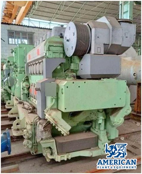Wartsila, 875W6L20, 2008, 875 kW, 60 Hz, 900 RPM, HFO Marine Generator Set