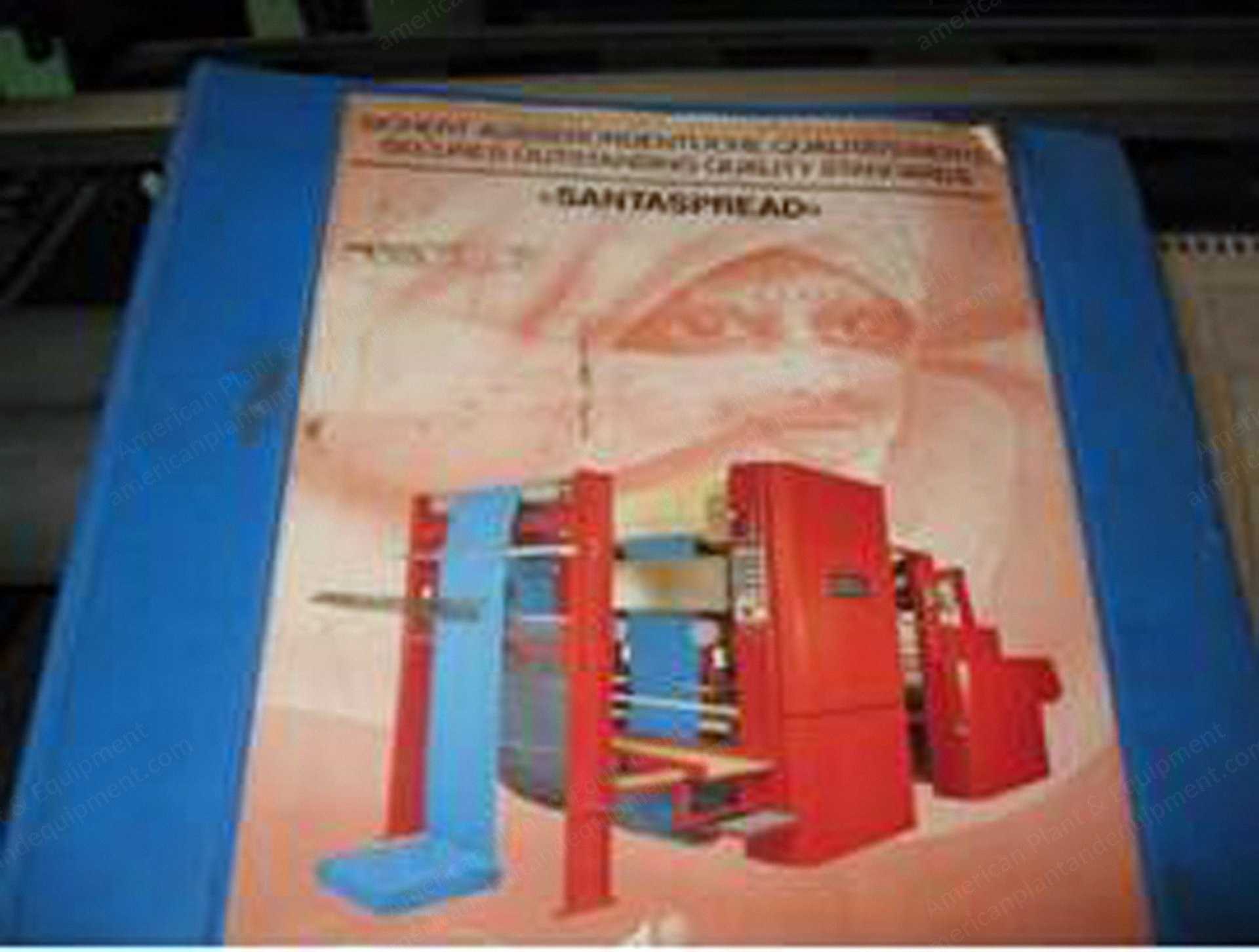 Santex, Santaspread 140, 1997, Tubular Compactor, Working Width 1200mm