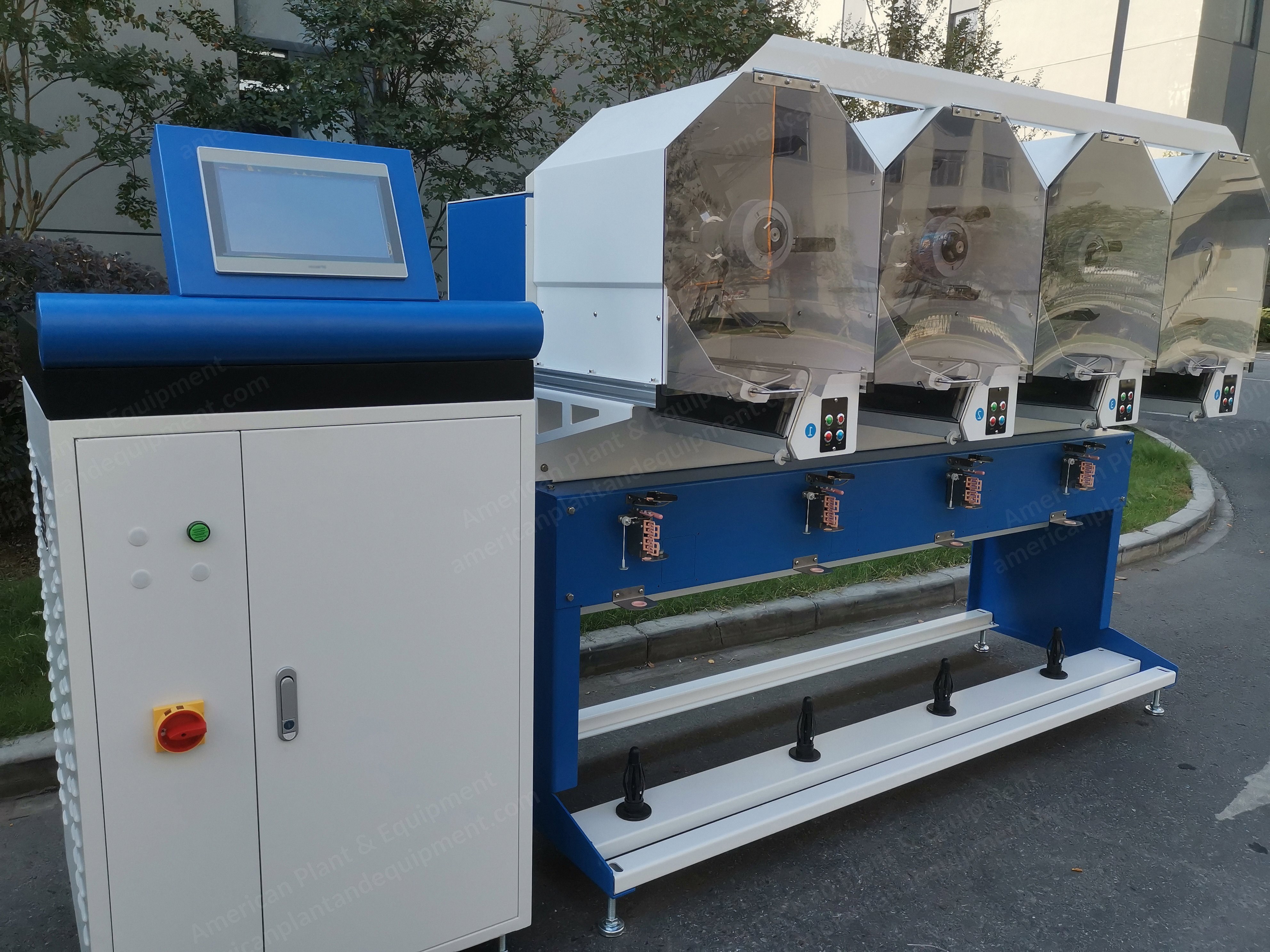 NovaStar, WN353, Cone to Hank Winding Machine, 4 Positions, 80-260mm Traverse, 250-450mm Skein Diameter