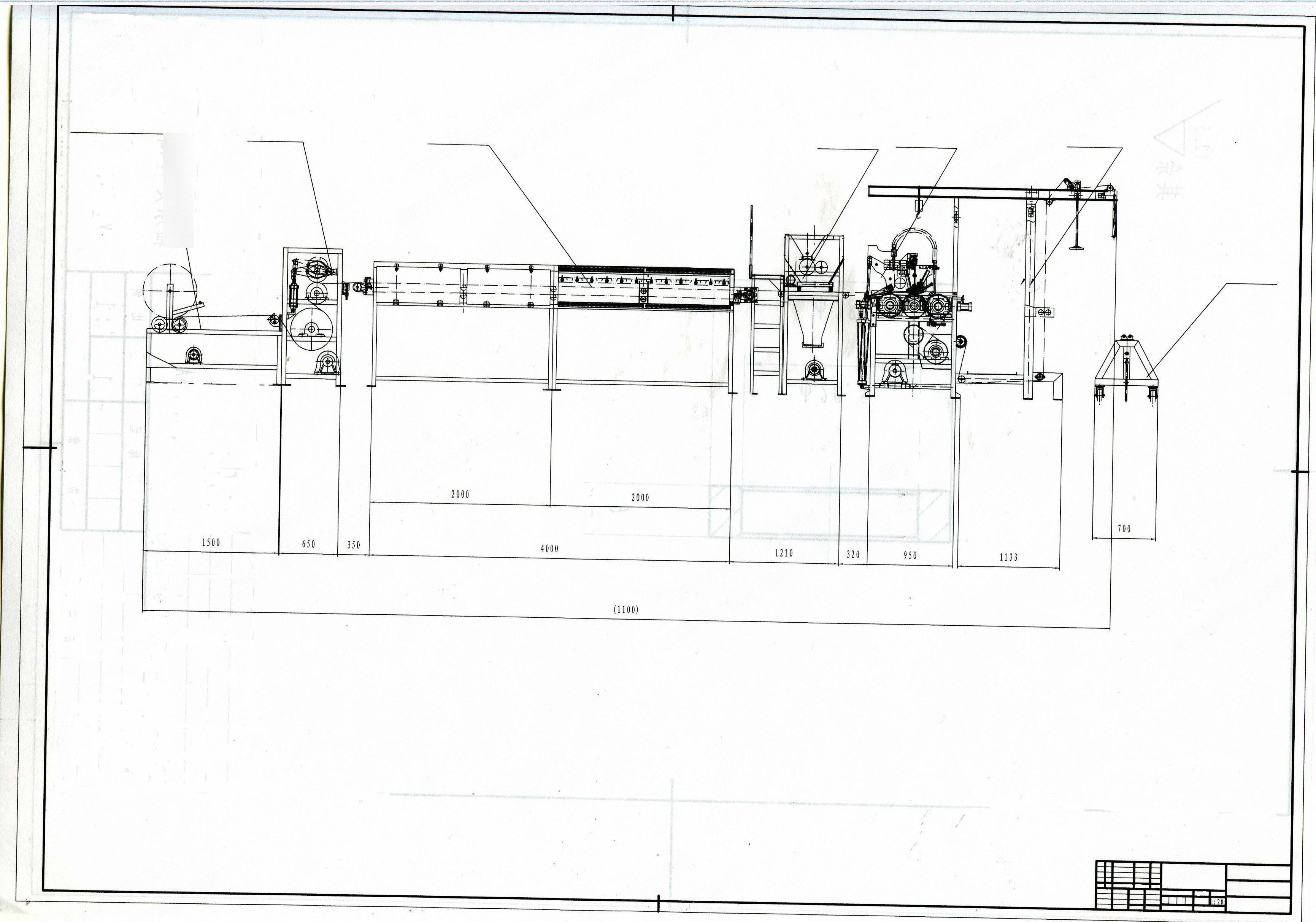 NovaStar, CG157, Powder Dot and Scattering Interlining Coating Machine, 1650mm Coating Width, 1800mm Designed Width, 125kW