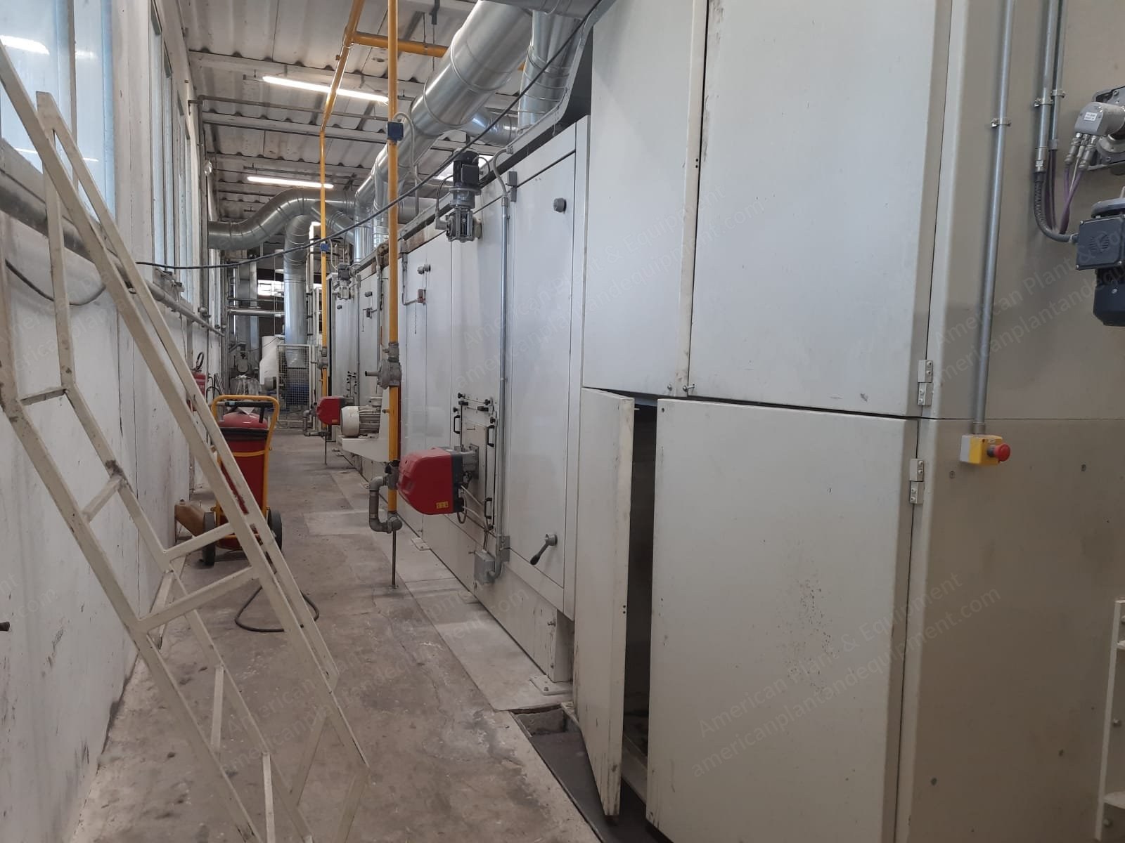 Bematic, BSS BHL 3000, 1996, Complete Thermobonding Fiber Line, 3000mm Working Width, 800 kg/h Capacity