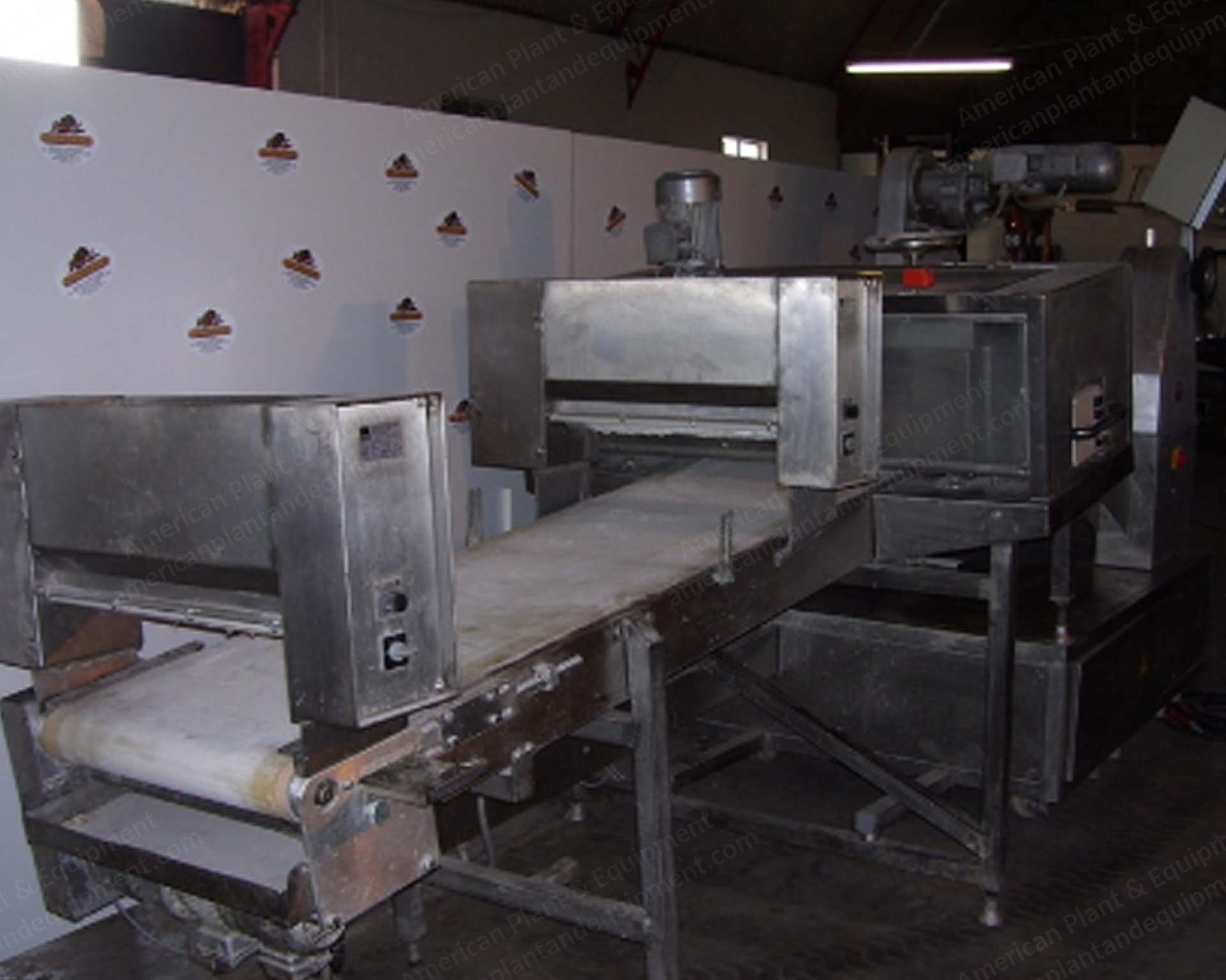 Fritsch Pastry Preparing Processing Line, 5100mm Length, Sheeting and Cross Roller