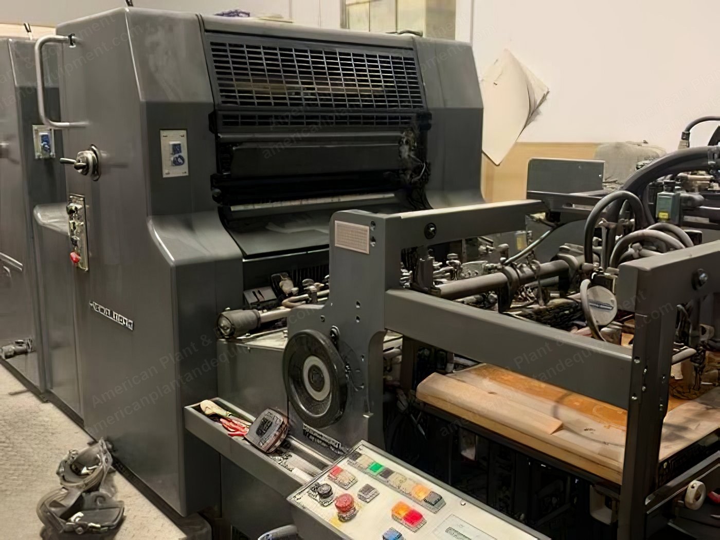 Heidelberg, MOZ-S, 1991, 2 Color Offset Printing Press, 65x48cm Max Sheet Size