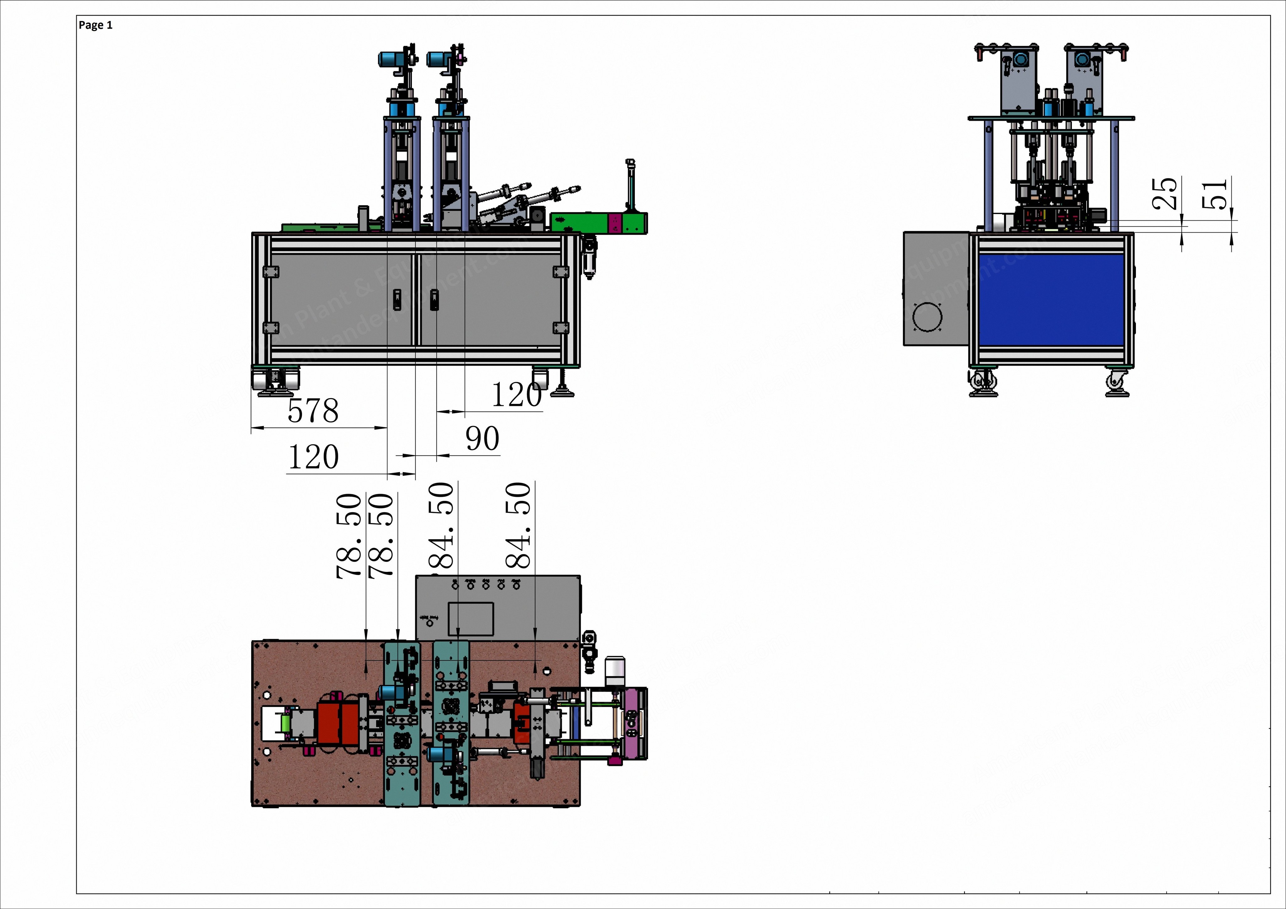 Scissor Assembly For Earloop Welder, 4 Units
