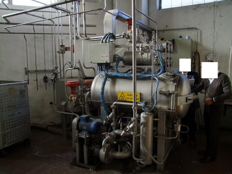 Loris Bellini, Complete Bobbin Dyeing Plant, High Temperature, 1000kg Capacity
