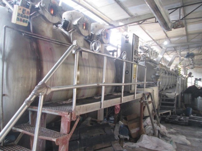 Sclavos, 1994, 3 Ports, 500 kg Capacity, HT Dyeing Machine