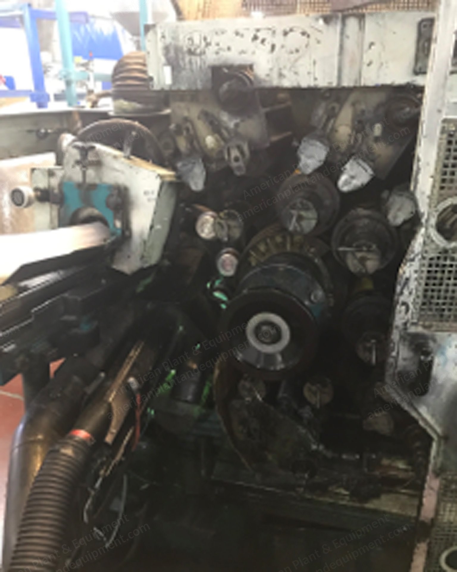 Omso, DM155 Primac Com, 1999, Round Cup Printing Machine, 6 Colors, Corona Pretreatment, Up to 24000 Cups/Hour