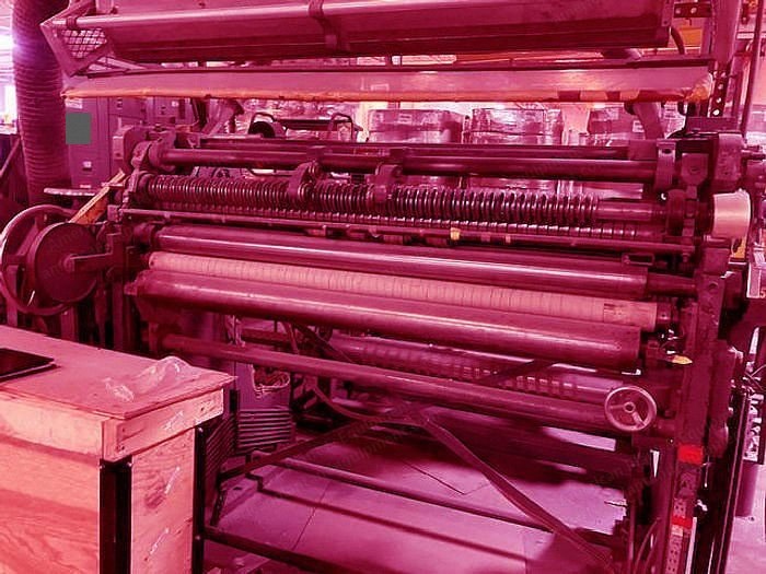 Goebel, Rapid U, Slitter Rewinder, Width 63", Unwind 60", Rewind 24"