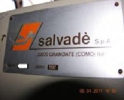 Salvade Steamer, 1992, 3600mm Width, Double Folder, 202m Capacity, Gas Burners