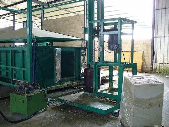 NovaStar Foam Plant System, Manual Foaming Machine 180kg/hr, Block Former, Peeler, Grinder