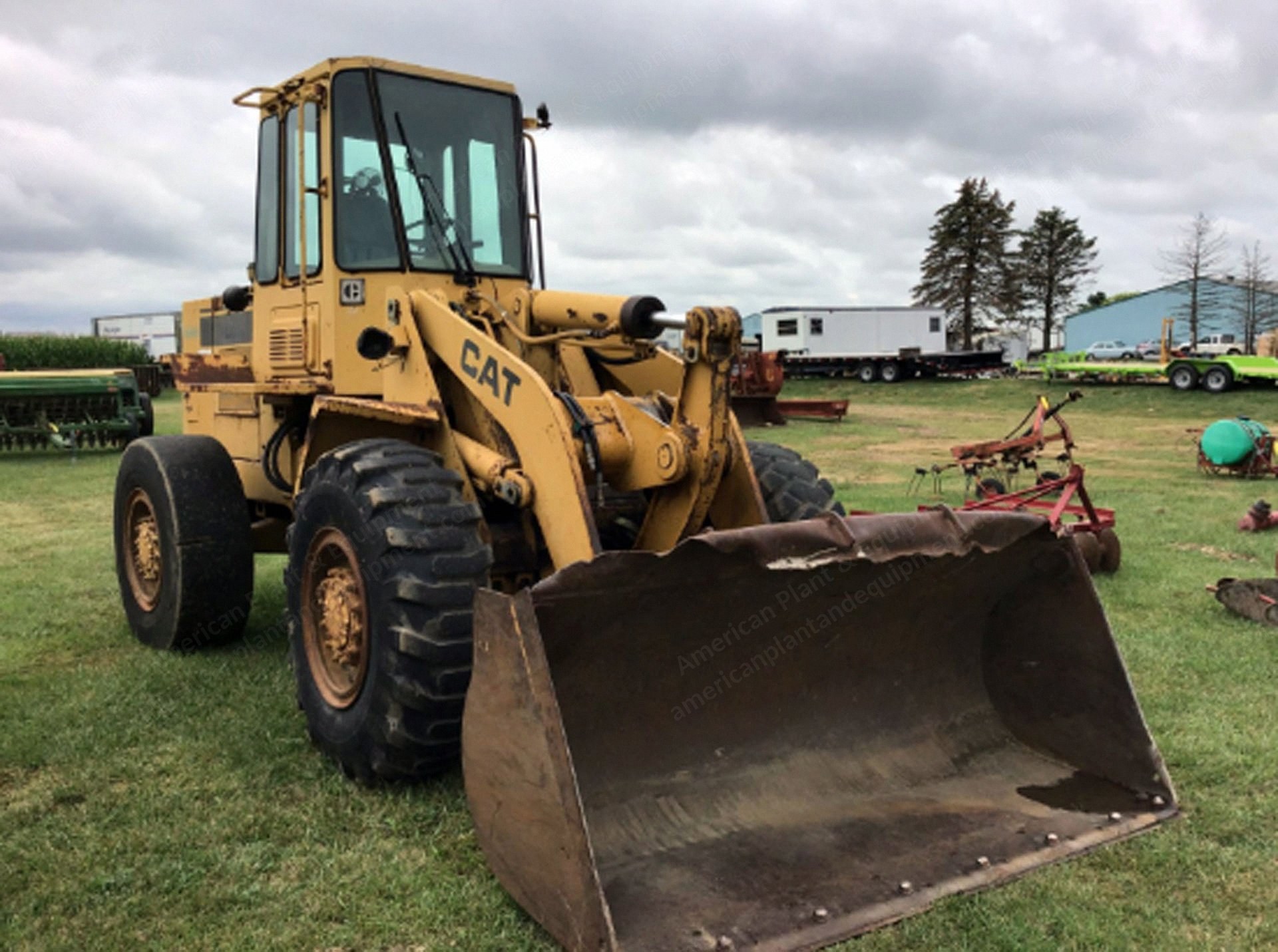 Caterpillar, 926E, 1989, Wheel Loader, Strong Engine, Original Paint, with Bucket