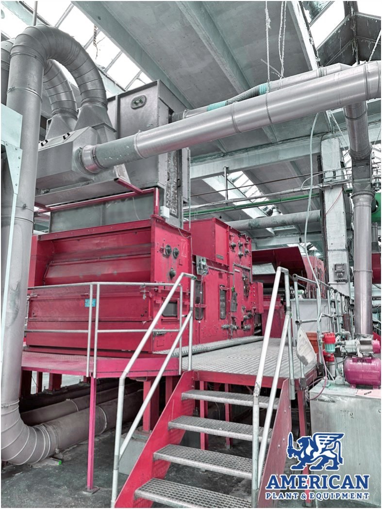 Spinnbau and Asselin Needling Line, 7000mm Working Width, 2001-2007