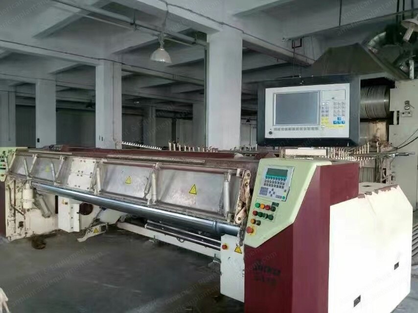 Sucker Muller Sizing Machine, 3400mm, 2006, 2 Sizing Boxes, 12 Cylinders