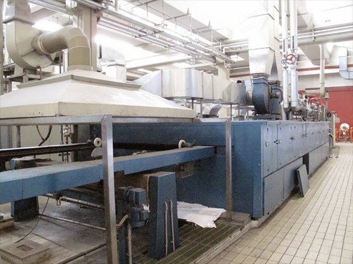 Ferraro, Comptex, 1995, Compacting Line, 2200mm Working Width, 3 Chambers, Beta Padder