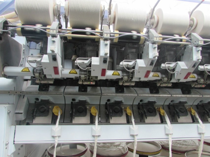 Schlafhorst, Autocoro 480, 2011, 312 Spindles, Corolab XQ Yarn Clearers, Cylindrical Take-up